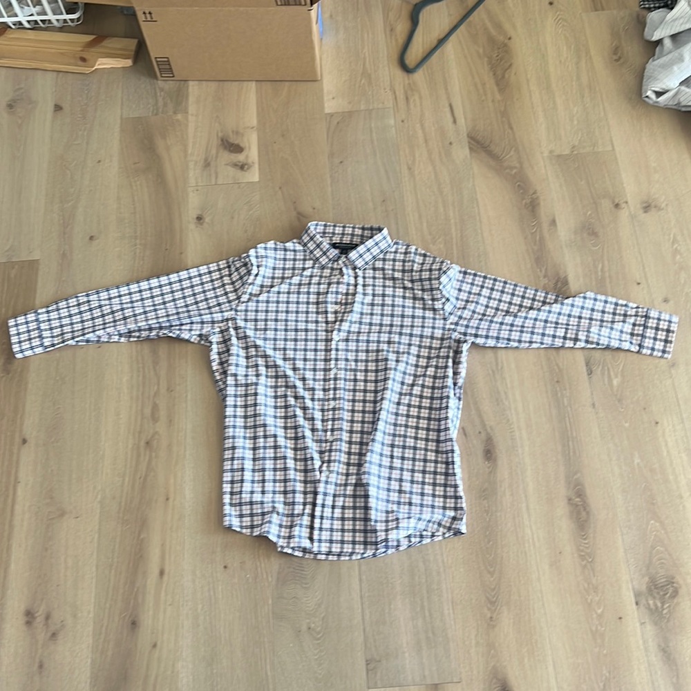 Multi colored Mizzen+Main Dress shirt XXL